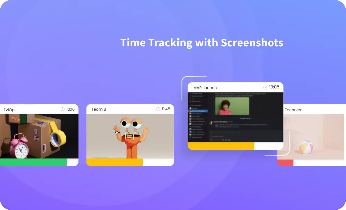 Screenshots| WebWork Tracker